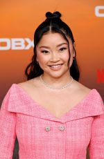 LANA CONDOR at Outer Banks Season 3 Premiere in Los Angeles 02/16/2023