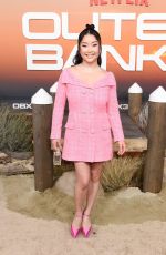 LANA CONDOR at Outer Banks Season 3 Premiere in Los Angeles 02/16/2023