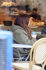 LARA STONE at Al Fresco Lunch with a Friend in London 02/22/2023