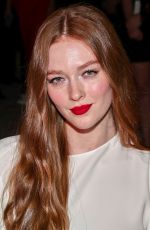 LARSEN THOMPSON at Carolina Herrera Show at New York Fashion Week 02/13/2023
