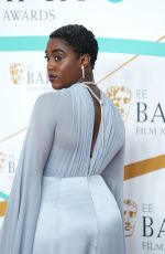 LASHANA LYNCH at EE Bafta Film Awards 2023 in London 02/19/2023