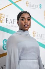 LASHANA LYNCH at EE Bafta Film Awards 2023 in London 02/19/2023