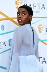 LASHANA LYNCH at EE Bafta Film Awards 2023 in London 02/19/2023