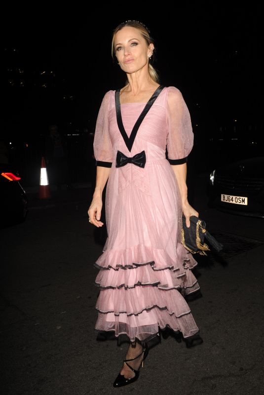 LAURA BAILEY Arrives at British Vogue and Tiffany & Co. Party in London 02/19/2023