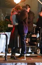 LAURA DERN and Liam Hemsworth Kissing on the Set of Lonely Planet in Los Angeles 02/03/2023