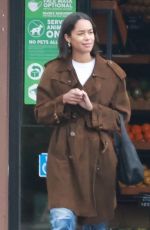 LAURA HARRIER and Sam Jarou Out for Lunch in Los Feliz 02/13/2023