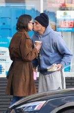LAURA HARRIER and Sam Jarou Out for Lunch in Los Feliz 02/13/2023