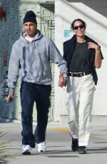 LAURA HARRIER Out for Lunch in Los Feliz 02/04/2023
