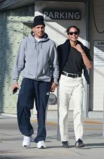 LAURA HARRIER Out for Lunch in Los Feliz 02/04/2023