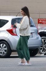 LAUREN PARSKIAN Out Shopping in Los Feliz 02/04/2023