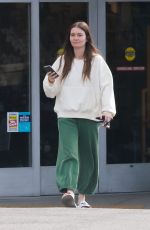 LAUREN PARSKIAN Out Shopping in Los Feliz 02/04/2023