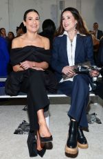 LEA MICHELE at Brandon Maxwell Show at New York Fashion Week 02/14/2023