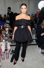 LEA MICHELE at Brandon Maxwell Show at New York Fashion Week 02/14/2023
