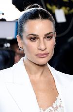LEA MICHELE at Michael Kors Show at New York Fashion Week 02/15/2023