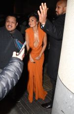 LEIGH-ANNE PINNOCK Arrives at Universal Music Brit Awards Afterparty in London 02/11/2023
