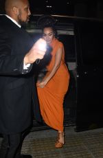 LEIGH-ANNE PINNOCK Arrives at Universal Music Brit Awards Afterparty in London 02/11/2023