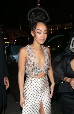 LEIGH-ANNE PINNOCK Arrives at Warner Records Brit Awards Afterparty at Nomad Hotel in London 02/11/2023