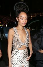 LEIGH-ANNE PINNOCK Arrives at Warner Records Brit Awards Afterparty at Nomad Hotel in London 02/11/2023