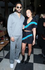 LEIGH-ANNE PINNOCK at Ahluwalia Show at London Fashion Week 02/18/2023