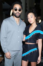 LEIGH-ANNE PINNOCK at Ahluwalia Show at London Fashion Week 02/18/2023