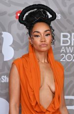 LEIGH-ANNE PINNOCK at Brit Awards 2023 at O2 Arena in London 02/11/2023