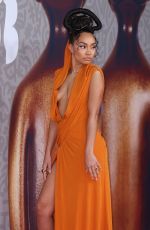 LEIGH-ANNE PINNOCK at Brit Awards 2023 at O2 Arena in London 02/11/2023