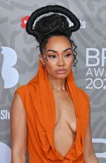 LEIGH-ANNE PINNOCK at Brit Awards 2023 at O2 Arena in London 02/11/2023