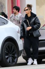 LEONA LEWIS Out Shopping with Her Baby in Los Angeles 02/17/2023