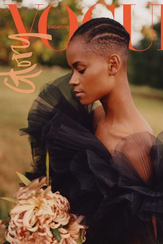 LETITIA WRIGHT for Vogue Magazine, Singapore November/december 2022