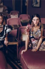 LILA GRACE MOSS and STELLA JONES iin Vogue Magazine, March 2023