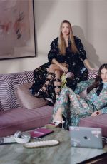 LILA GRACE MOSS and STELLA JONES iin Vogue Magazine, March 2023