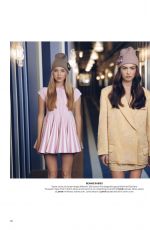 LILA GRACE MOSS and STELLA JONES iin Vogue Magazine, March 2023
