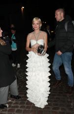 LILY ALLEN Arrives at Netflix Bafta Afterparty at Chiltern Firehouse in London 02/19/2023