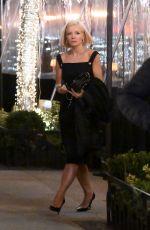 LILY ALLEN Arrives at Ppening of Caviar Kaspia at Mark Hotel in New York 02/10/2023