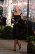 LILY ALLEN Arrives at Ppening of Caviar Kaspia at Mark Hotel in New York 02/10/2023