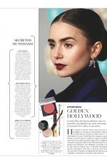 LILY COLLINS in Hola! Fashion Magazine, March 2023