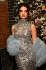 LILY JAMES at Netflix Bafta Afterparty in London 02/19/2023