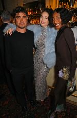 LILY JAMES at Netflix Bafta Afterparty in London 02/19/2023