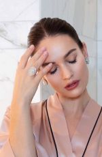 LILY JAMES - Instagram Photos 02/21/2023
