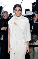 LILYA ALDRIDGE at Michael Kors Fashion Show in New York 02/15/2023
