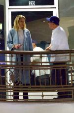 LINDAY SHOOKUS Out for Dinner with a Mystery Man at Sushi Park in Los Angeles 02/17/2023