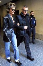 LISA RINNA and Harry Hamlin Leaves Today Show in New York 02/14/2023