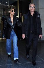 LISA RINNA and Harry Hamlin Leaves Today Show in New York 02/14/2023