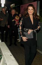 LISA VANDERPUMP Arrives at SUR Restaurant in West Hollywood 02/07/2023