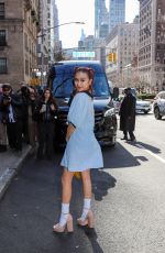 LOLA TUNG Arrives at Coach Fashion Show in New York 02/13/2023