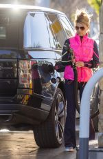 LORI LOUGHLIN at a Gas Station in Calabasas 01/31/2023