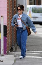 LUCY HALE Heading to a Meeting in Los Angeles 02/16/2023