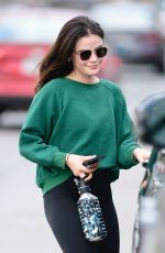 LUCY HALE Leaves a Workout in Los Angeles 02/14/2023