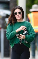 LUCY HALE Leaves a Workout in Los Angeles 02/14/2023