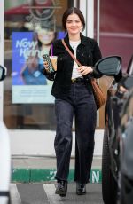 LUCY HALE Out and About in Los Angeles 02/14/2023